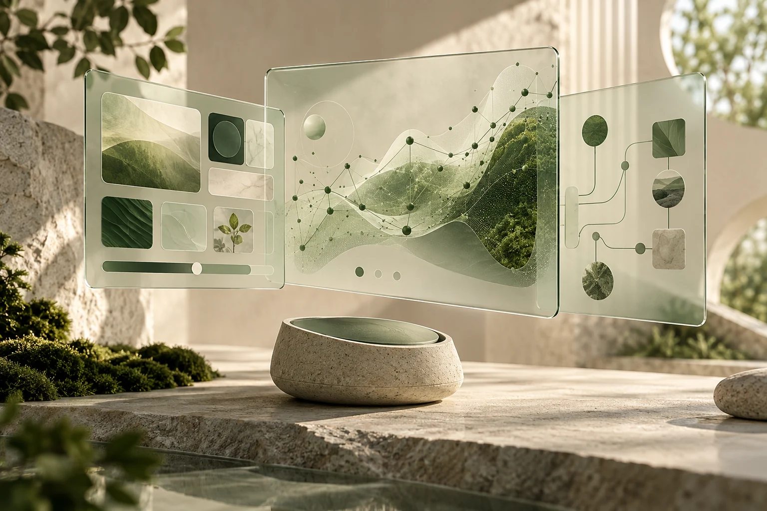 AI in design starts with the decision it supports: thematic concept image
